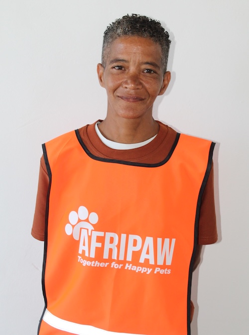 Portrait of Denise, AfriPaw ambassador.