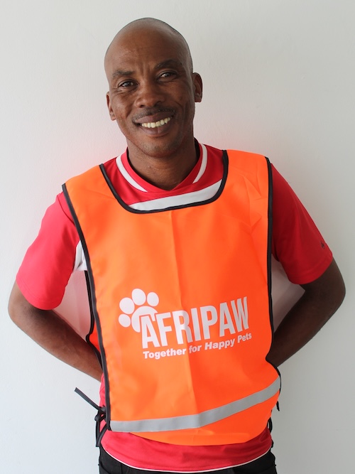 Portrait of Steve, AfriPaw ambassador.