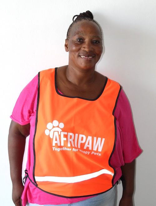 Portrait of Vivian, AfriPaw ambassador.