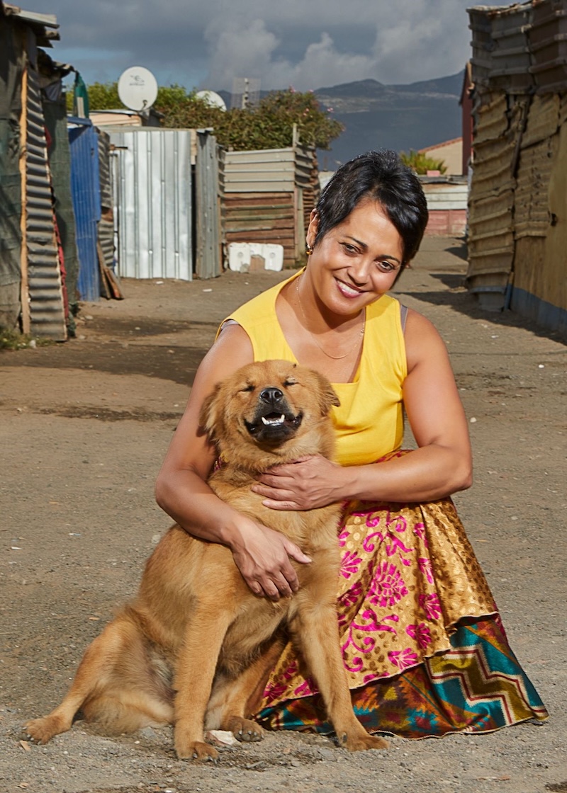 Portrait of Dr Shirley Zinn, AfriPaw patron.